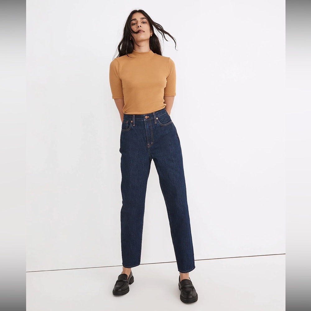 MADEWELL baggy tapered jeans in dressler wash size 27. NWOT